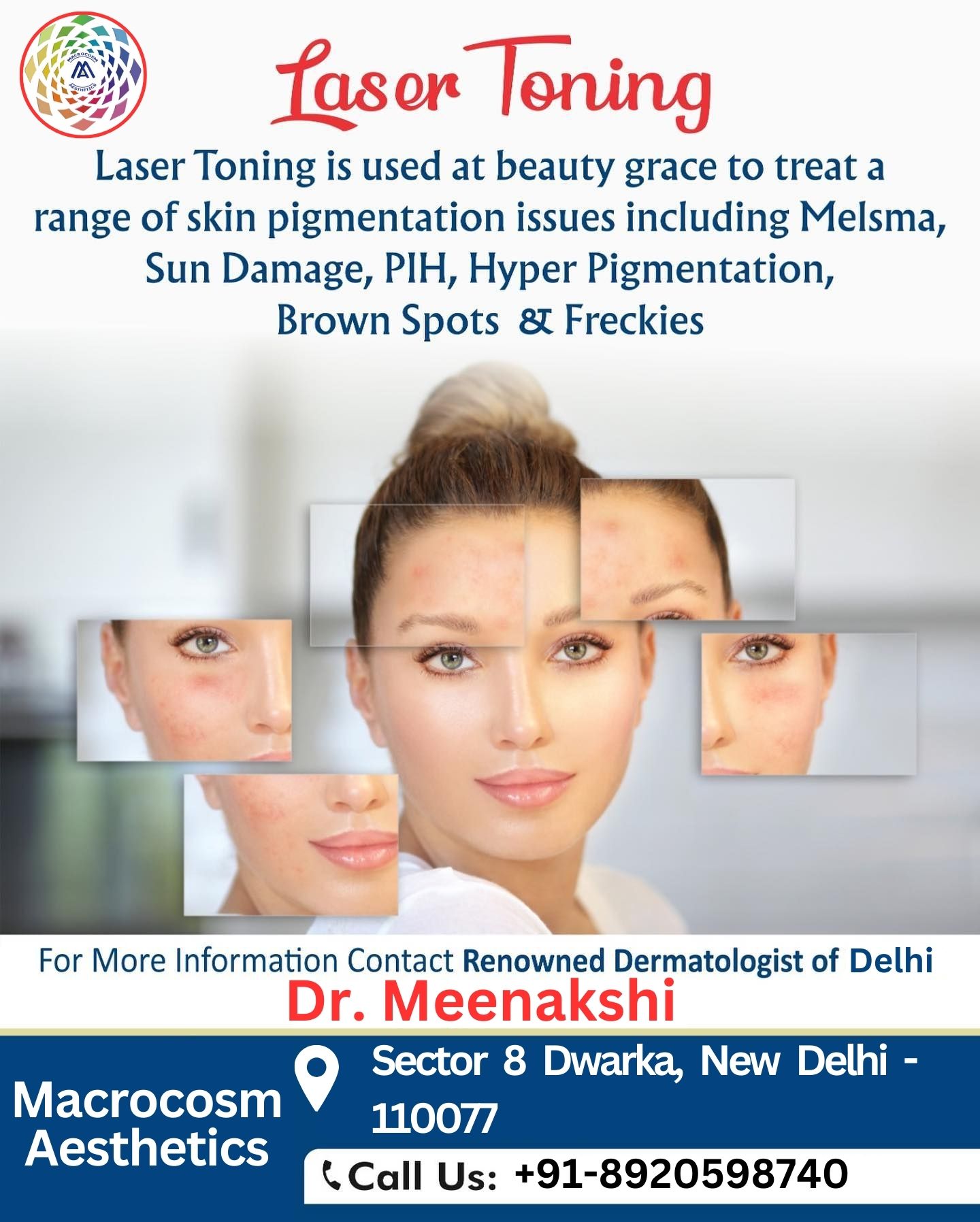 Best Dermatologist for Laser Toning in Dwarka ,Delhi.