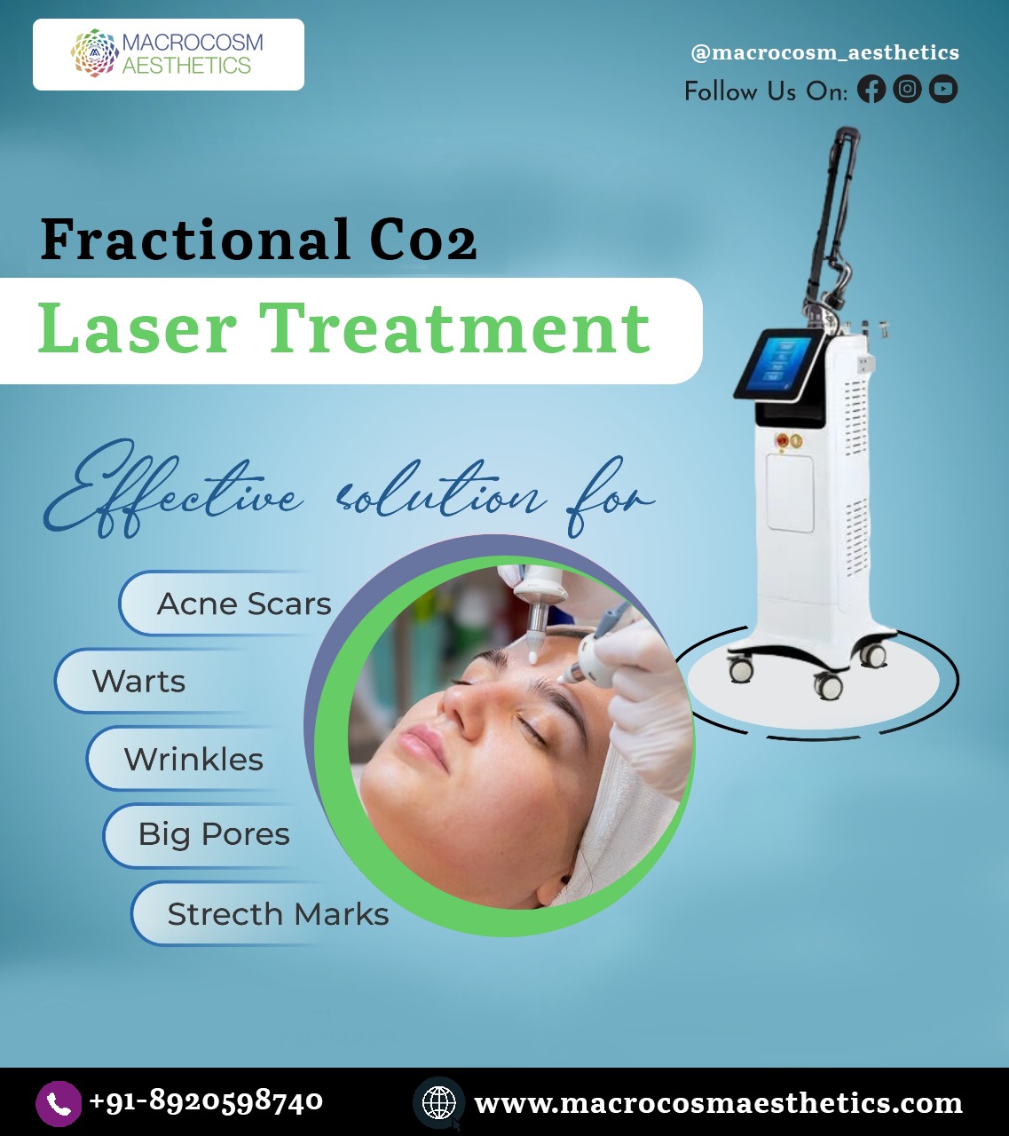 Best Facial Laser Treatment in Dwarka, Delhi.