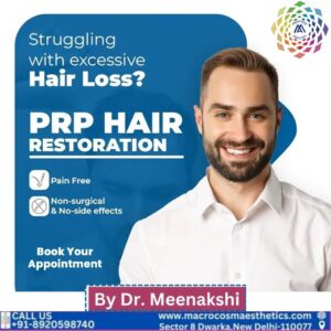 Struggling with excessive Hair Loss Best PRP hair Restoration